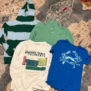 Crewcuts bundle!  Four shirts total, one short sleeved, size 8/9